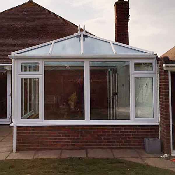 Gabled conservatory