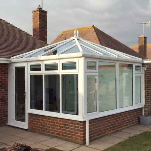 Gabled conservatory