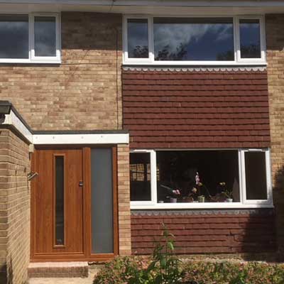 Domestic double glazing